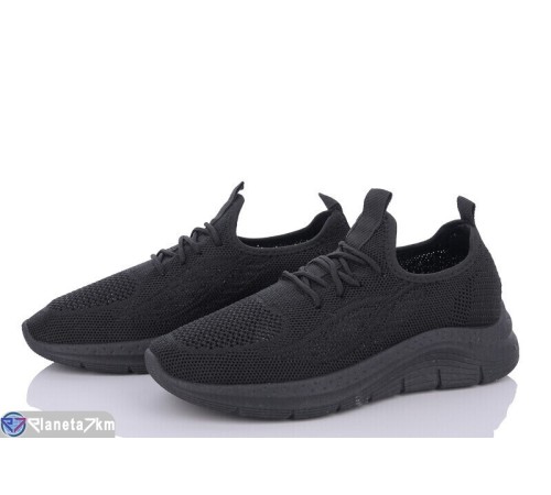 Кросівки жіночі на літо (8 пар р.36-41) чорний  "Normashoes"