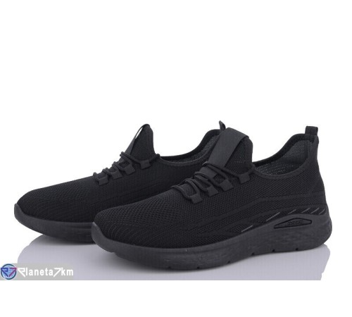 Кросівки чоловічі на літо (8 пар р.40-45) чорний  "Normashoes"