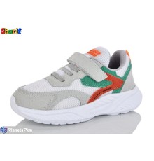 Дитячі кросівки на весну/осінь (8 пар р.31-35) сірий  "Sharif"