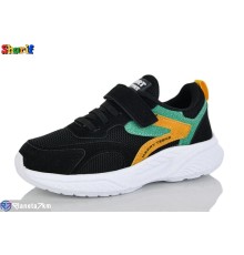 Дитячі кросівки на весну/осінь (8 пар р.31-35) чорний  "Sharif"