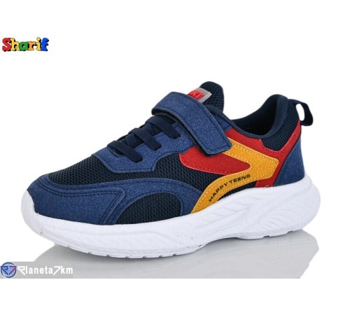 Дитячі кросівки на весну/осінь (8 пар р.31-35) синій  "Sharif"