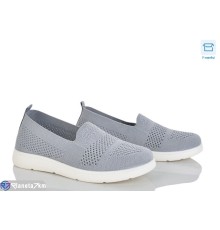 Сліпони жіночі на літо (8 пар р.37-42) сірий  "KULIBABA"