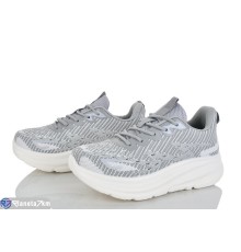 Кросівки жіночі на весну/осінь (8 пар р.36-41) сірий  "KULIBABA"