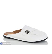 Шлепки жіночі на літо (8 пар р.36-41) білий  "LOREDANA"