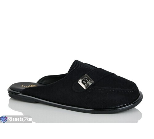 Шлепки жіночі на літо (8 пар р.36-41) чорний  "LOREDANA"