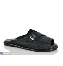 Шлепки жіночі на літо (8 пар р.36-41) чорний  "LOREDANA"