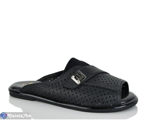 Шлепки жіночі на літо (8 пар р.36-41) чорний  "LOREDANA"