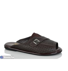 Шлепки жіночі на літо (8 пар р.36-41) коричневий  "LOREDANA"