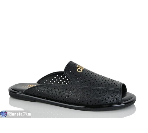 Шлепки жіночі на літо (8 пар р.36-41) чорний  "LOREDANA"