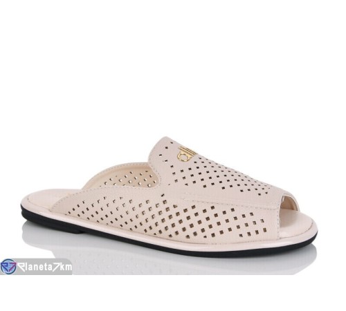 Шлепки жіночі на літо (8 пар р.36-41) бежевий  "LOREDANA"
