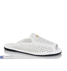 Шлепки жіночі на літо (8 пар р.36-41) білий  "LOREDANA"