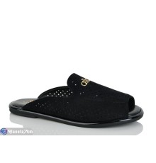 Шлепки жіночі на літо (8 пар р.36-41) чорний  "LOREDANA"