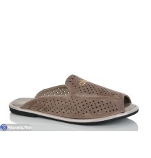 Шлепки жіночі на літо (8 пар р.36-41) коричневий  "LOREDANA"