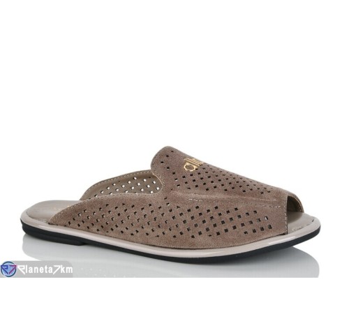 Шлепки жіночі на літо (8 пар р.36-41) коричневий  "LOREDANA"