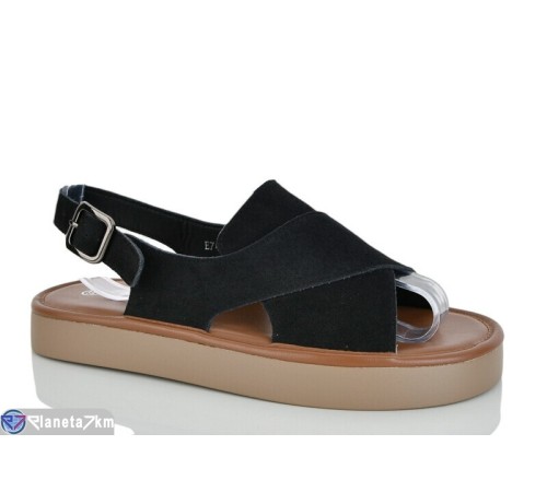 Босоніжки жіночі на літо (8 пар р.36-41) чорний  "LOREDANA"