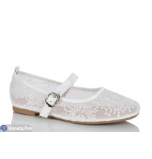 Балетки жіночі на літо (8 пар р.36-41) білий  "LOREDANA"