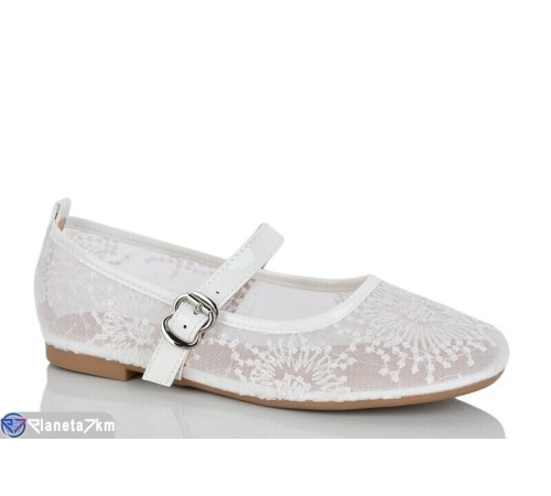 Балетки жіночі на літо (8 пар р.36-41) білий  "LOREDANA"