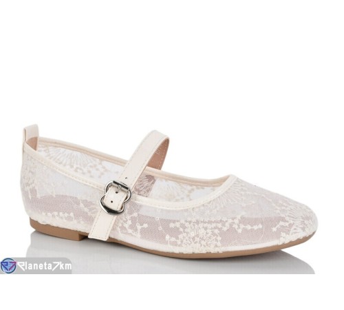 Балетки жіночі на літо (8 пар р.36-41) бежевий  "LOREDANA"