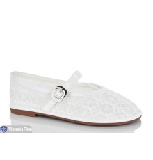 Балетки жіночі на літо (8 пар р.36-41) білий  "LOREDANA"