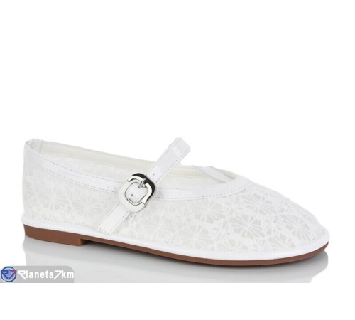 Балетки жіночі на літо (8 пар р.36-41) білий  "LOREDANA"