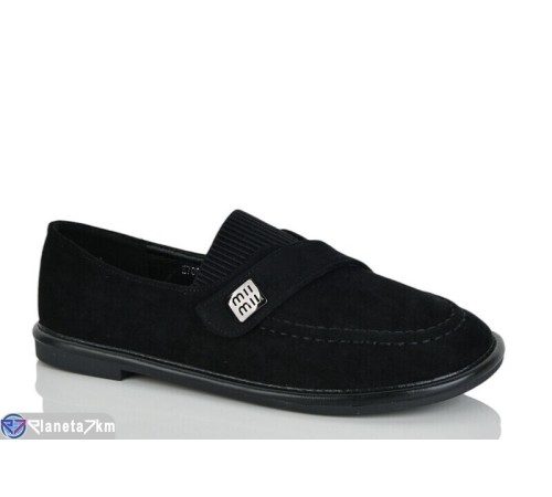 Туфлі жіночі на весну/осінь (8 пар р.36-41) чорний  "LOREDANA"