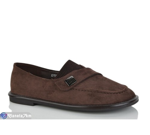 Туфлі жіночі на весну/осінь (8 пар р.36-41) коричневий  "LOREDANA"