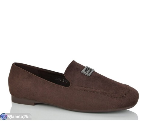 Туфлі жіночі на весну/осінь (8 пар р.36-41) коричневий  "LOREDANA"