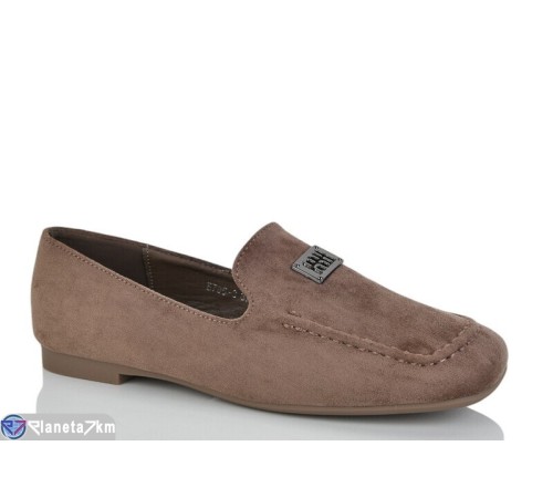 Туфлі жіночі на весну/осінь (8 пар р.36-41) коричневий  "LOREDANA"