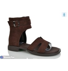 Босоніжки жіночі на весну/осінь (8 пар р.36-41) коричневий  "LOREDANA"