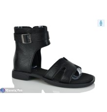 Босоніжки жіночі на весну/осінь (8 пар р.36-41) чорний  "LOREDANA"