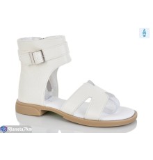 Босоніжки жіночі на весну/осінь (8 пар р.36-41) білий  "LOREDANA"