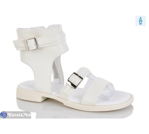 Босоніжки жіночі на весну/осінь (8 пар р.36-41) білий  "LOREDANA"