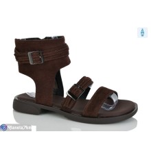 Босоніжки жіночі на весну/осінь (8 пар р.36-41) коричневий  "LOREDANA"