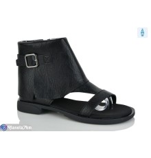 Босоніжки жіночі на весну/осінь (8 пар р.36-41) чорний  "LOREDANA"