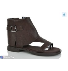 Босоніжки жіночі на весну/осінь (8 пар р.36-41) коричневий  "LOREDANA"