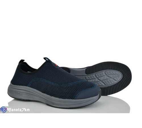 Кросівки чоловічі на літо (8 пар р.41-46) синій  "Mirella"