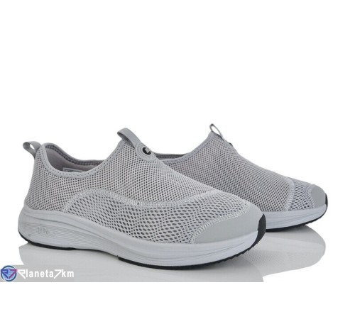 Кросівки чоловічі на літо (8 пар р.41-46) сірий  "Mirella"