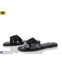 Шлепки жіночі на літо (8 пар р.36-41) чорний  "Mei De Li"