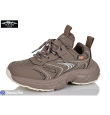 Дитячі кросівки на весну/осінь (8 пар р.32-37) коричневий  "Baas"