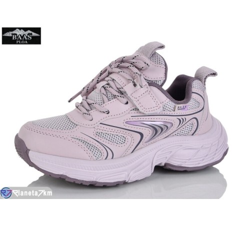 Дитячі кросівки на весну/осінь (8 пар р.32-37) рожевий  "Baas"