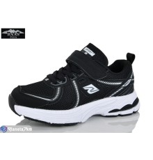 Дитячі кросівки на весну/осінь (8 пар р.32-37) чорний  "Baas"