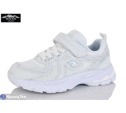 Дитячі кросівки на весну/осінь (8 пар р.32-37) білий  "Baas"