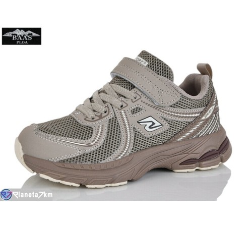 Дитячі кросівки на весну/осінь (8 пар р.32-37) хакі  "Baas"