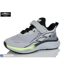 Дитячі кросівки на весну/осінь (8 пар р.32-37) сірий  "Baas"