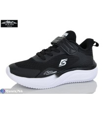 Дитячі кросівки на весну/осінь (8 пар р.32-37) чорний  "Baas"