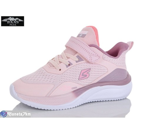 Дитячі кросівки на весну/осінь (8 пар р.32-37) рожевий  "Baas"