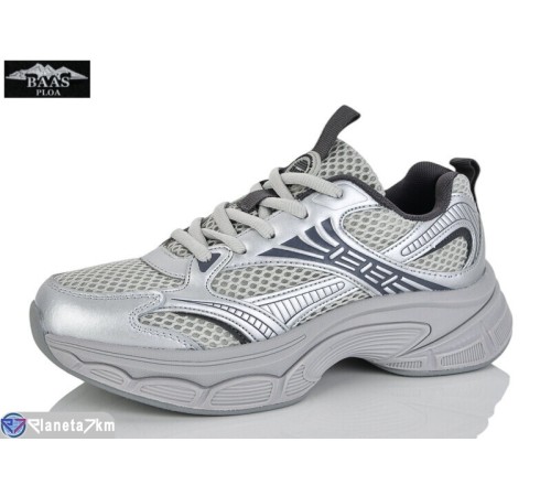 Кросівки жіночі на весну/осінь (8 пар р.36-41) сірий  "Baas"