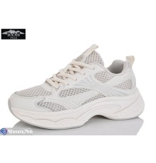 Кросівки жіночі на весну/осінь (8 пар р.36-41) бежевий  "Baas"