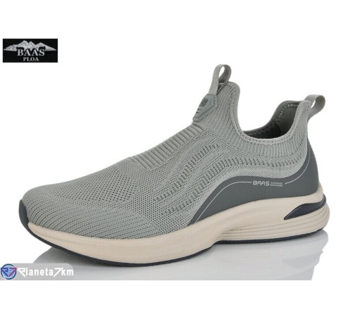 Кросівки чоловічі на літо (8 пар р.41-46) зелений  "Baas"