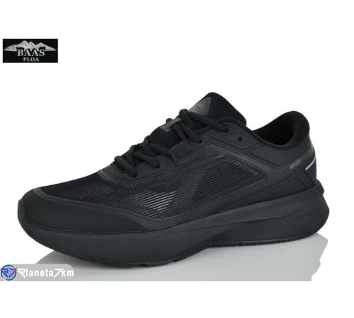 Кросівки чоловічі на літо (8 пар р.41-46) чорний  "Baas"